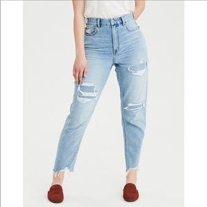 American Eagle mom jean size 6